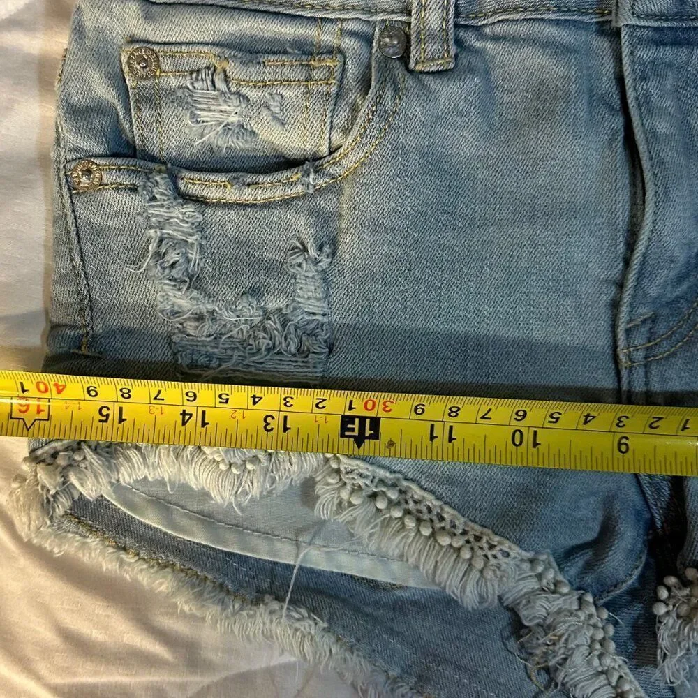 American Eagle Jean Shorts Size 4 Shortie